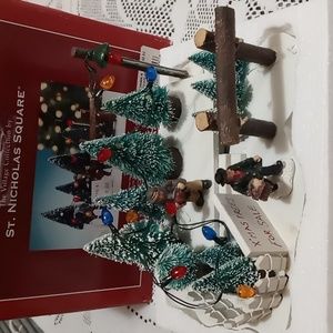 ❌SOLD❌🎄 St. Nicholas Square Village – “X’mas Trees for Sale” 🎄